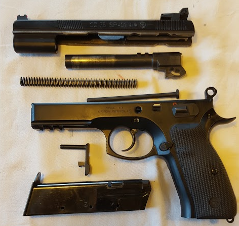 CZ 75 SP 01 let adskilt 01
