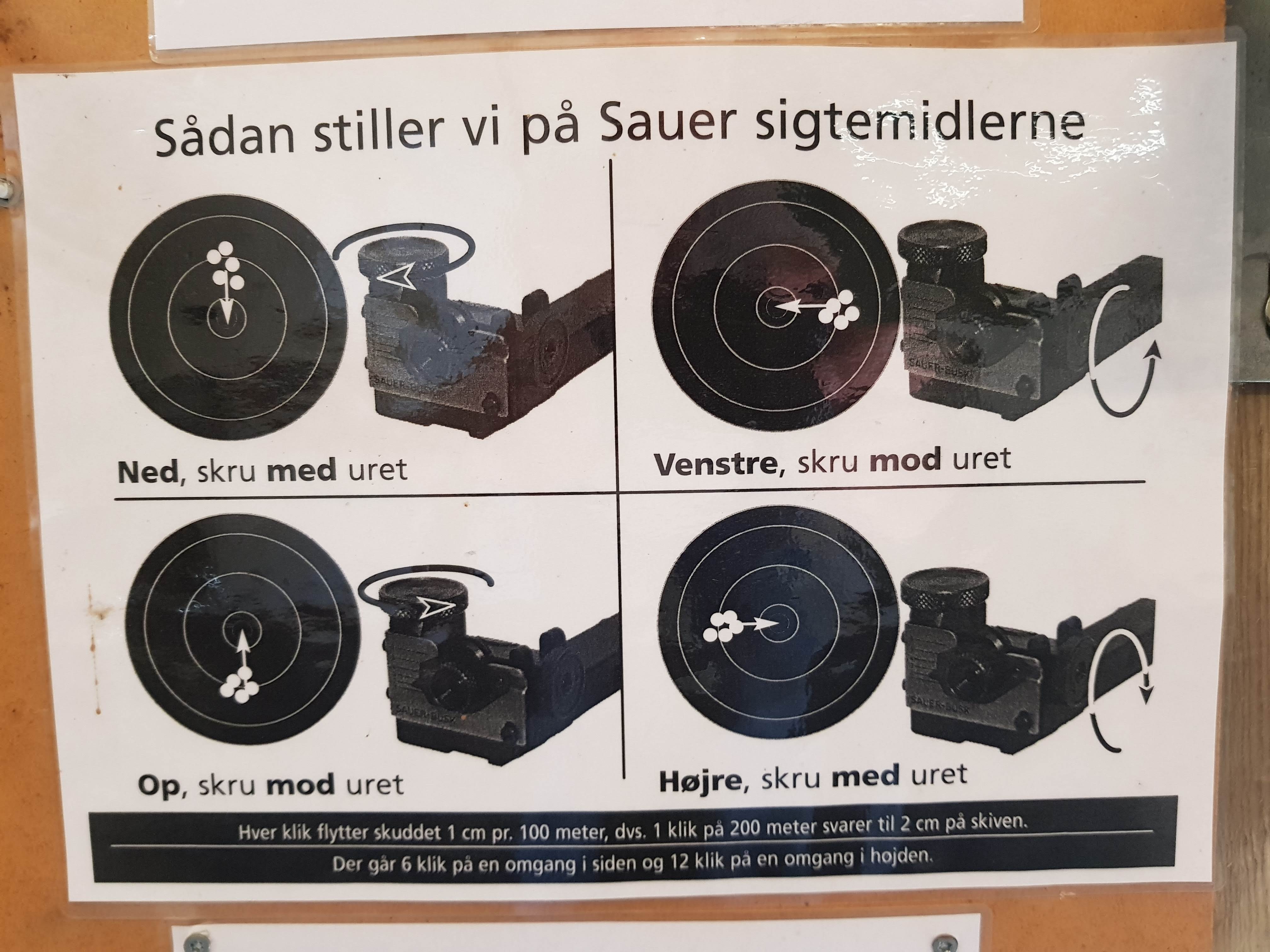 Sauer riffel sigtemiddel